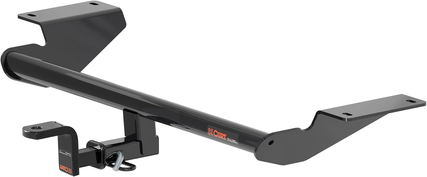 CURT 115483 Class 1 Trailer Hitch with Ball Mount, 1-1/4-In Receiver, Fits Select Hyundai Accent