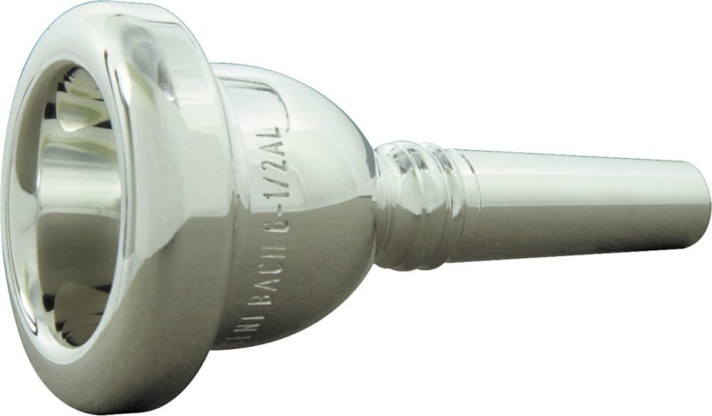 Bach 35014D Small Shank Tenor Trombone Mouthpiece, Silver Plated, 14D Cup Shallow