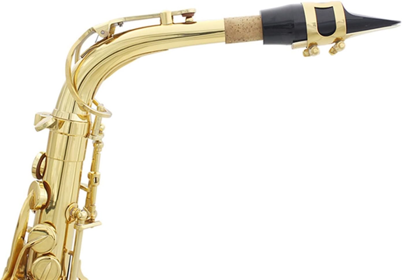 EB Alto Saxophone Brass Gold Lacquer E Flat Woodwind Musical Instrument with Case