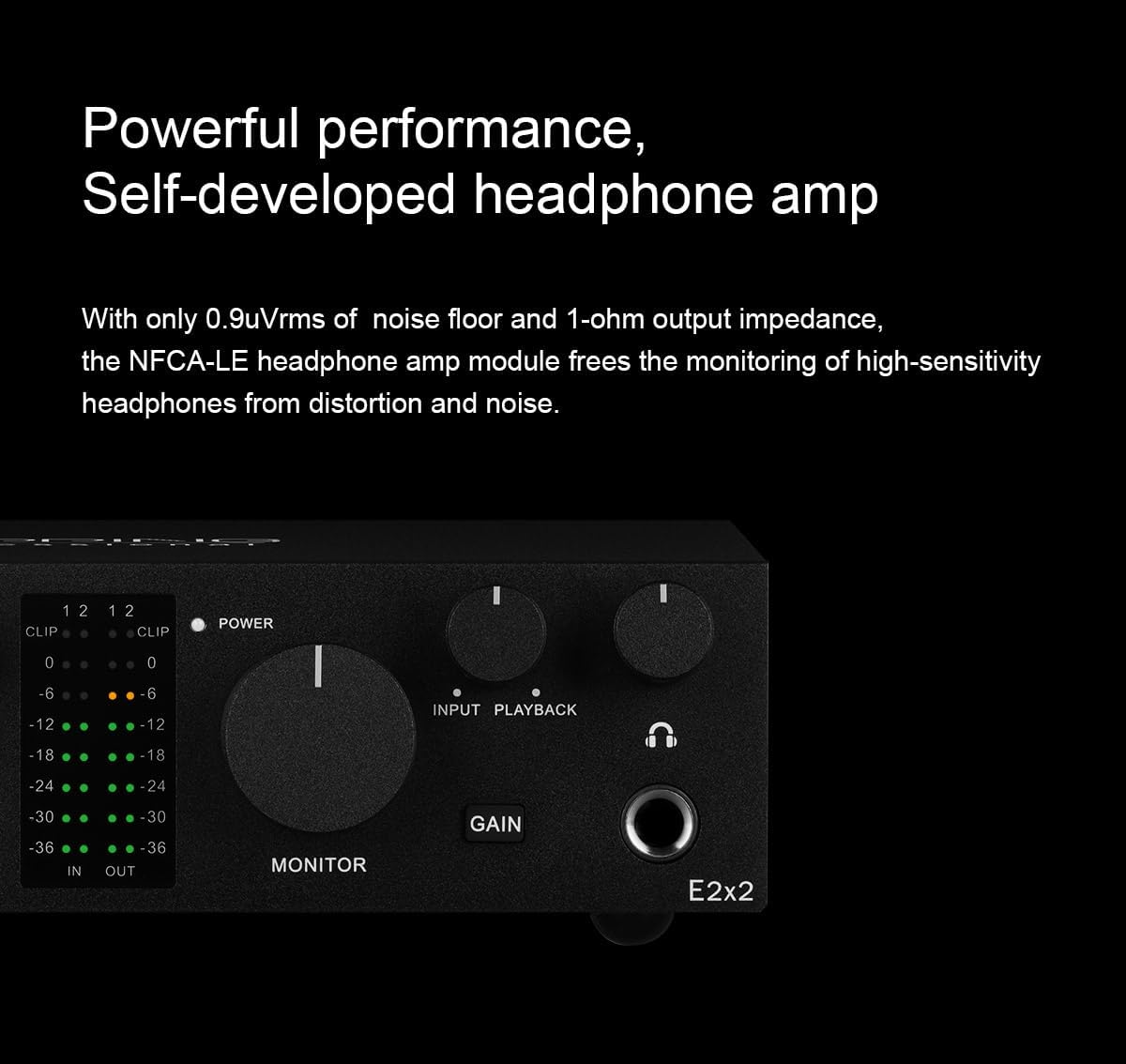 TOPPING E2X2 USB Audio Interface - High-Performance Mixer & Recording Interface for PC, Mac, iPhone & Android - Ultra-Linear Preamp, 48V Phantom Power, Low Noise, Real-Time Monitoring (White)