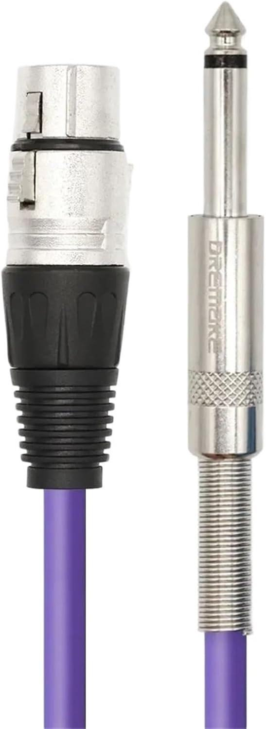 Professional Mic Cable 6.35mm (1/4