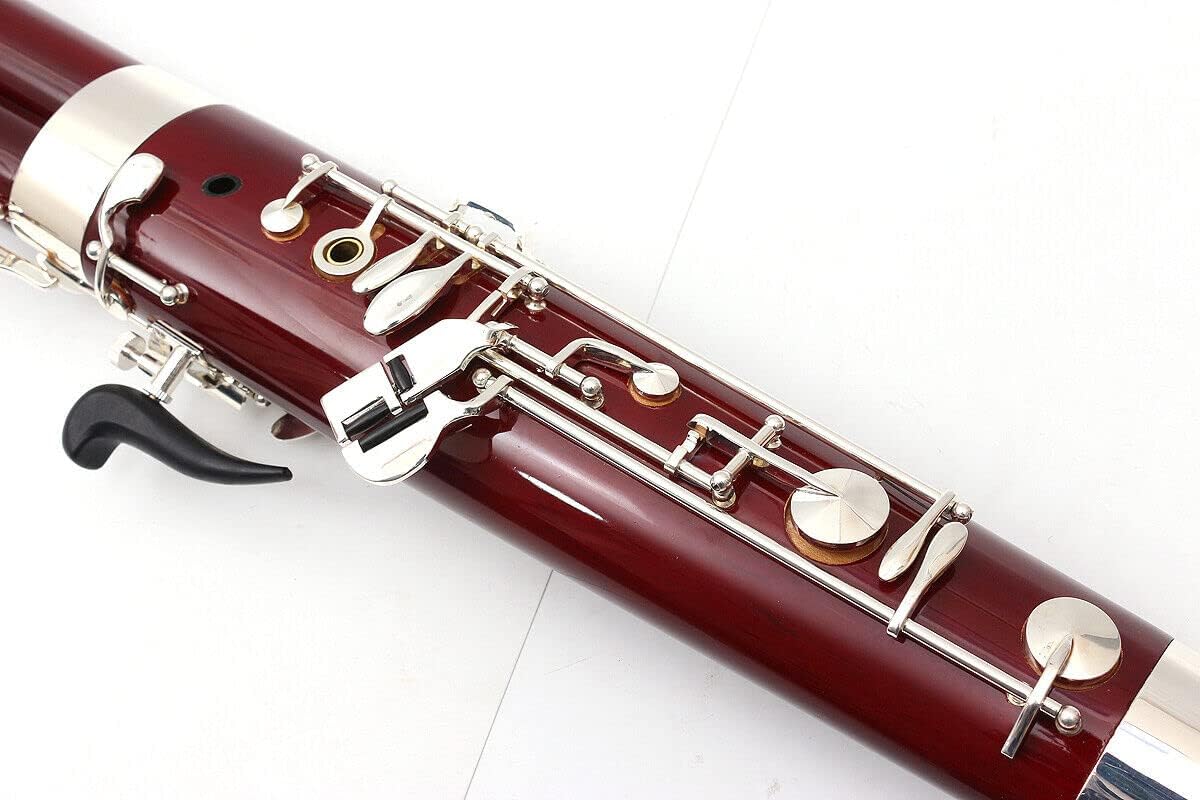 Advance C Key Bassoon Maple Wood C tone Silver plated 26 Keys Bassoon Woodwind Instrument with Case Accessories