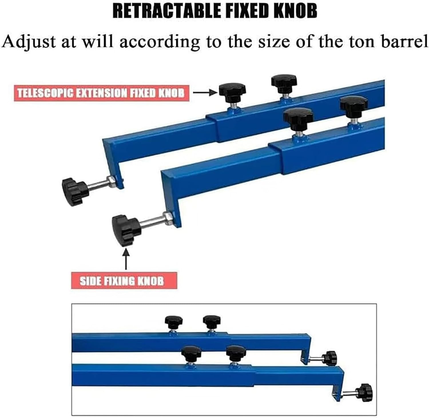 Pneumatic Paint Mixer | IBC Pneumatic Paint Mixer Machine | Hanger Bracket Folding Propeller Blades | Paint Mix Tool | Bracket Mixer | for IBC Totes and Drum Containers