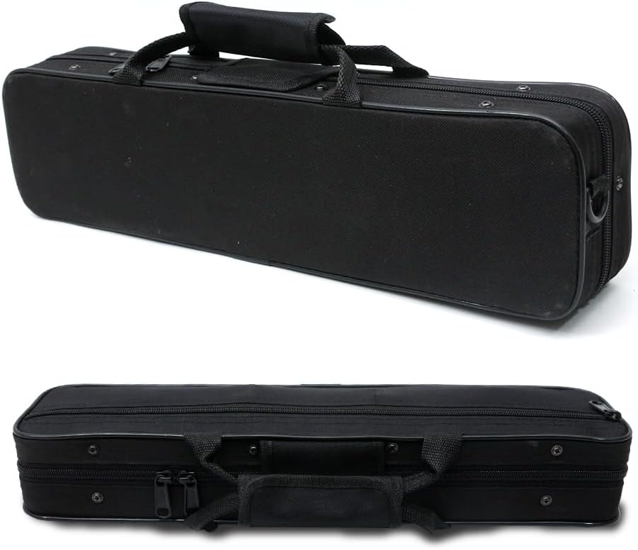 Vetimobato 17 Keys C Flute Closed Hole for Beginners, Students, Adults and Professionals– Nickel Siver Flute with Hard Case, Cleaning Kit, Tuning Rod – Easy to Play