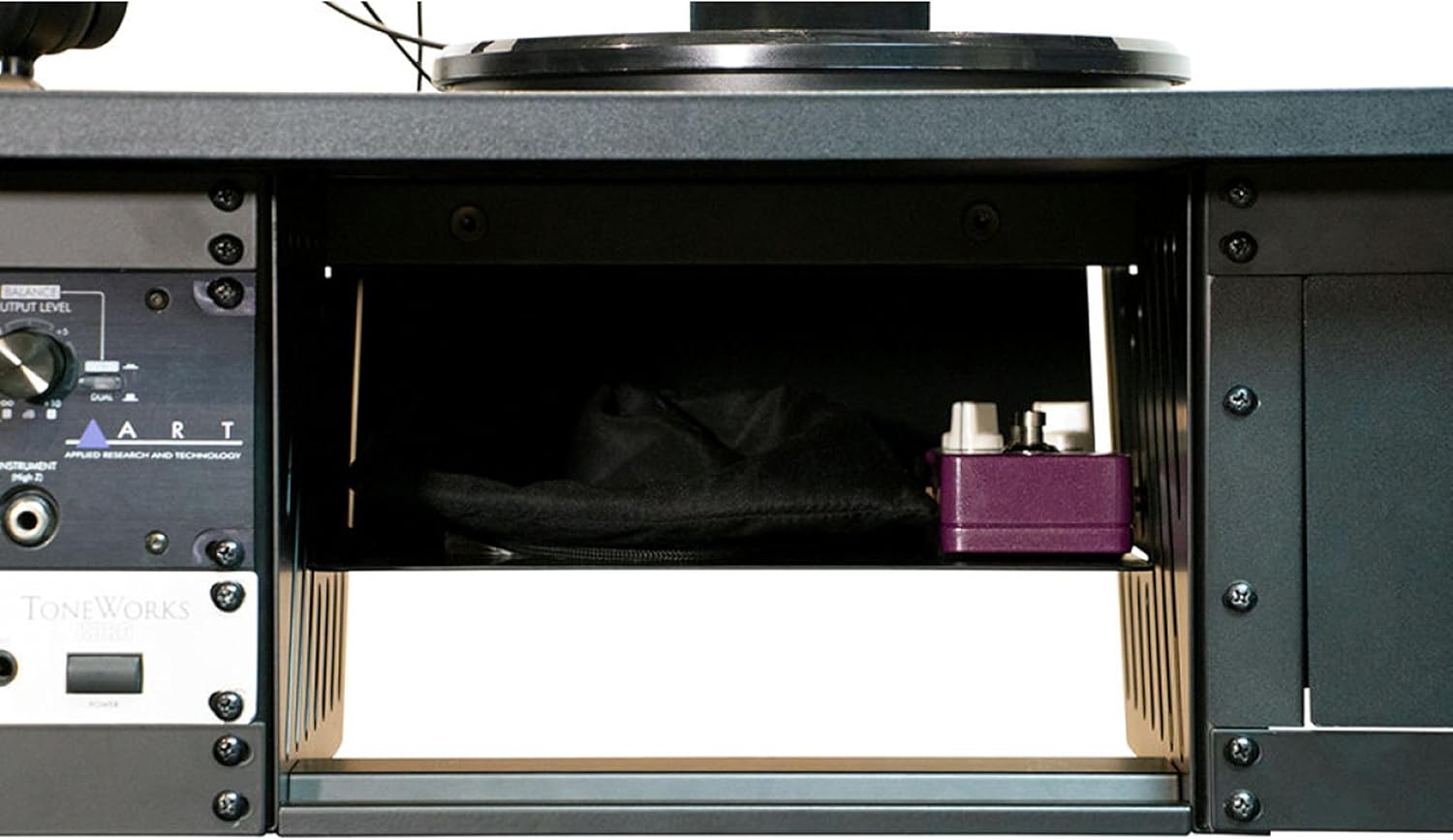 On-Stage WS7700B Large Studio Workstation, Black