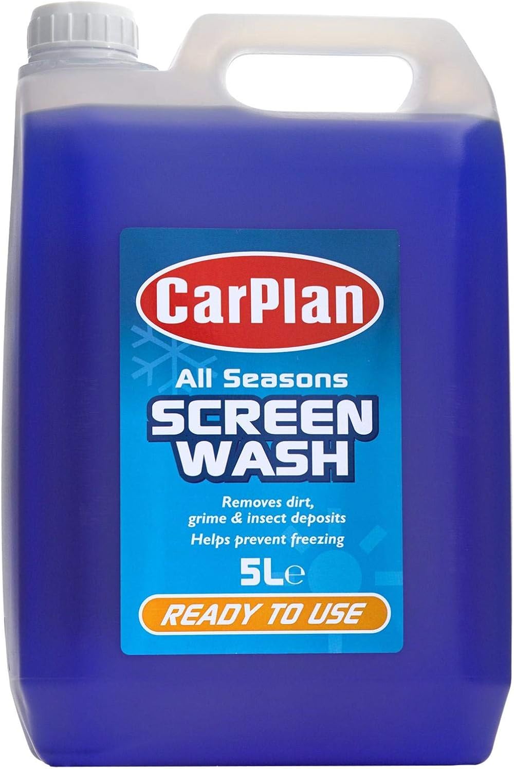 CarPlan ASW055 All Seasons Ready Mixed Screen Wash 5ltr