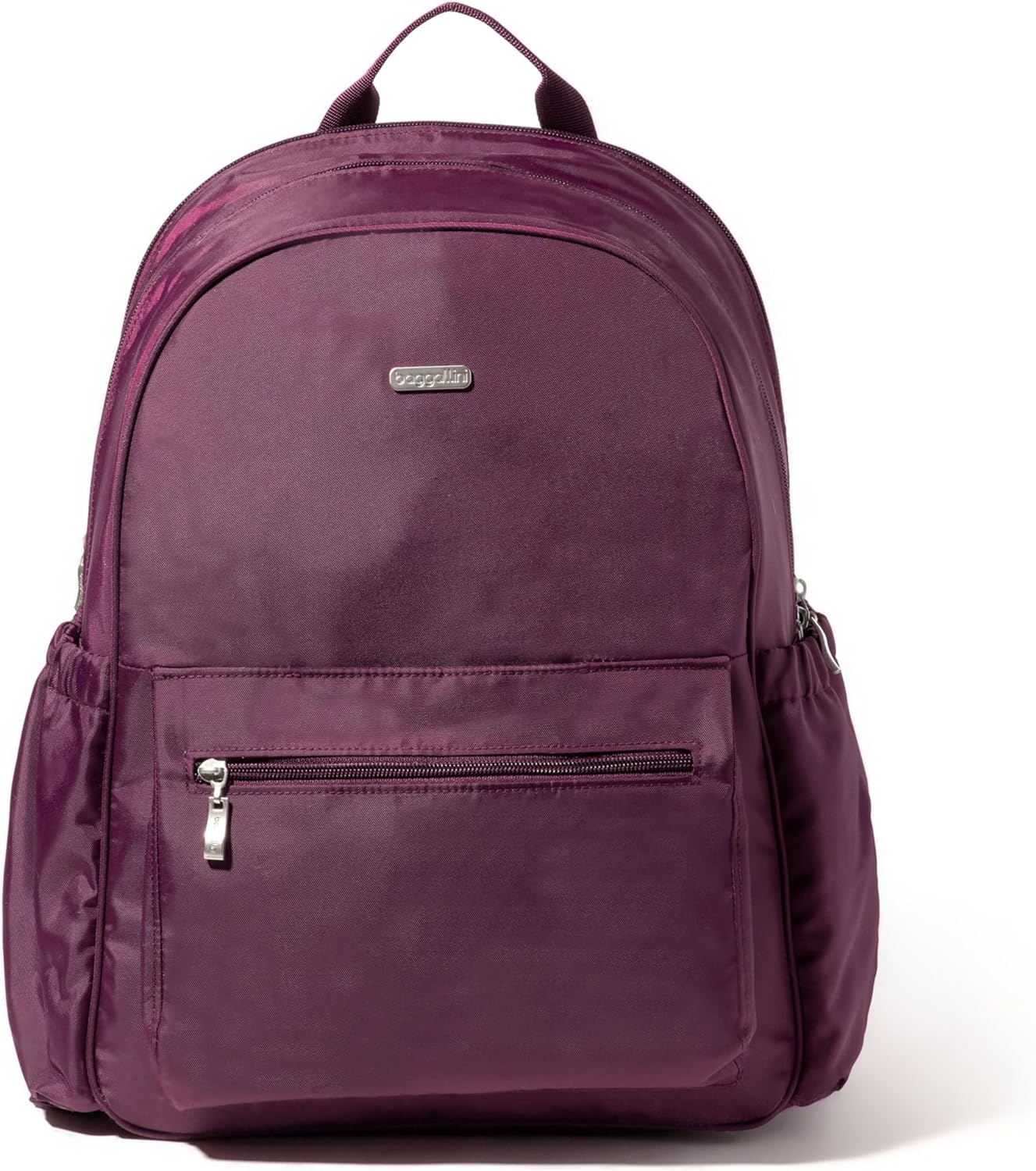 Baggallini Essential Laptop Backpack - 16x12 Inch Travel Backpack with 16