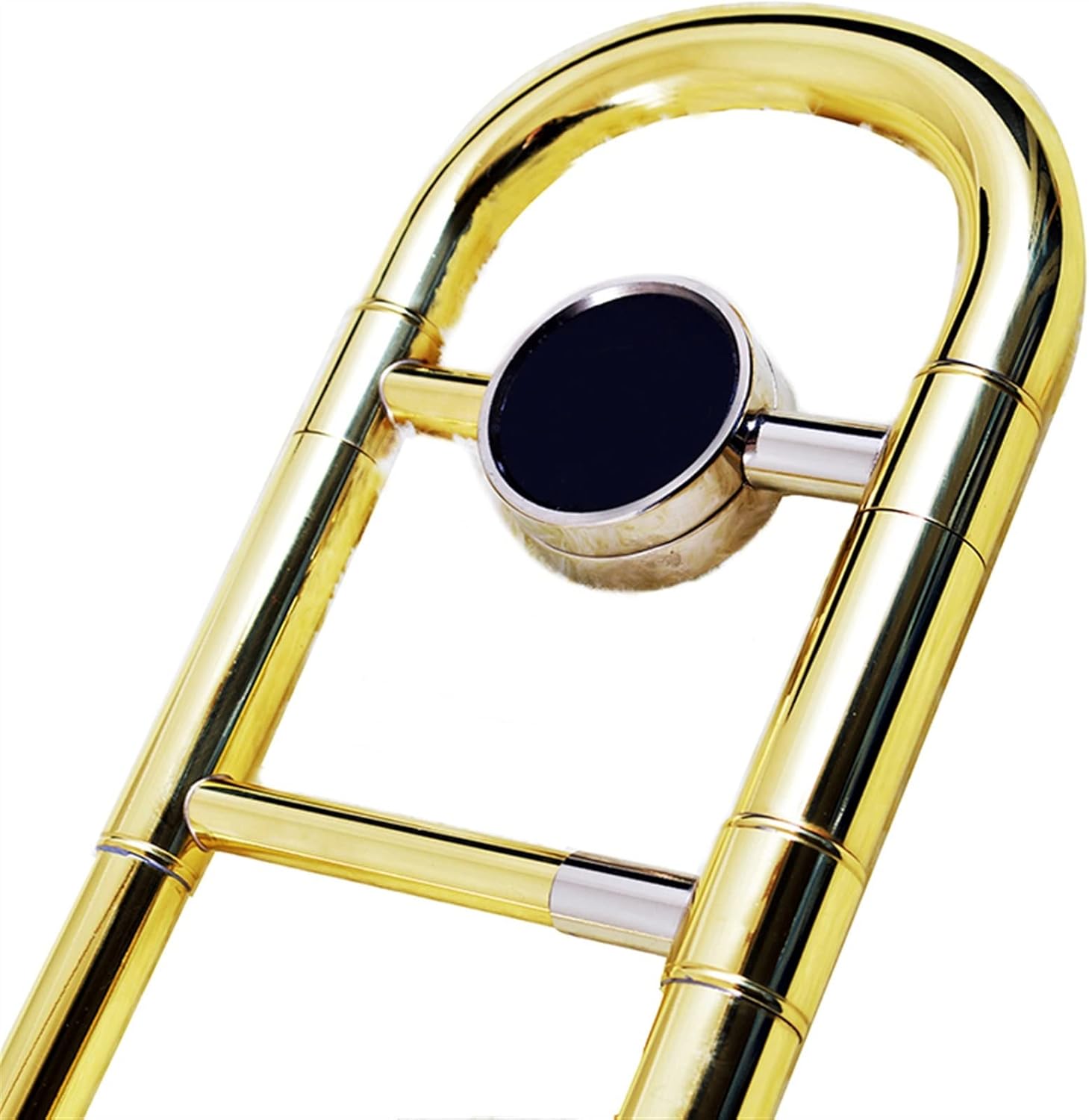 FLFL Student Trombone The Golden Alto Trombone in B Flat is Suitable for Beginners to Test and Perform