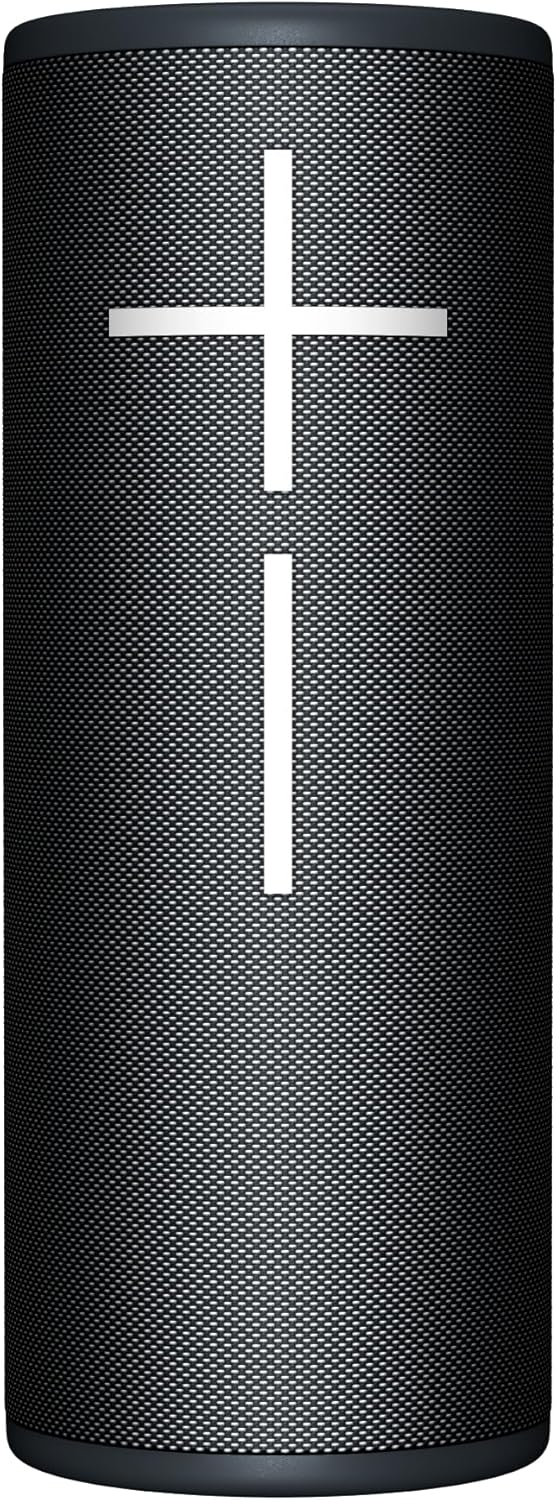 Ultimate Ears MEGABOOM 4 Portable Waterproof Bluetooth Speaker, 360-Degree Sound, Thundering Bass, 147ft Range, 20-Hour Battery, Floating Speaker - Black