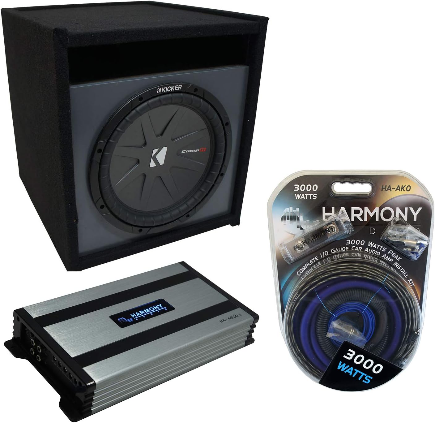 Harmony Audio Universal Car Stereo Paintable Ported 15