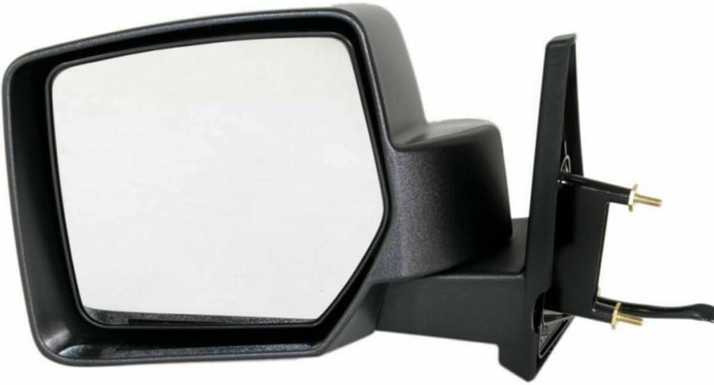 For Jeep Patriot 2007-2009 Door Mirror Non-Heated Non-Foldaway Driver Side | Text Black | CH1320282 | 5155459AG