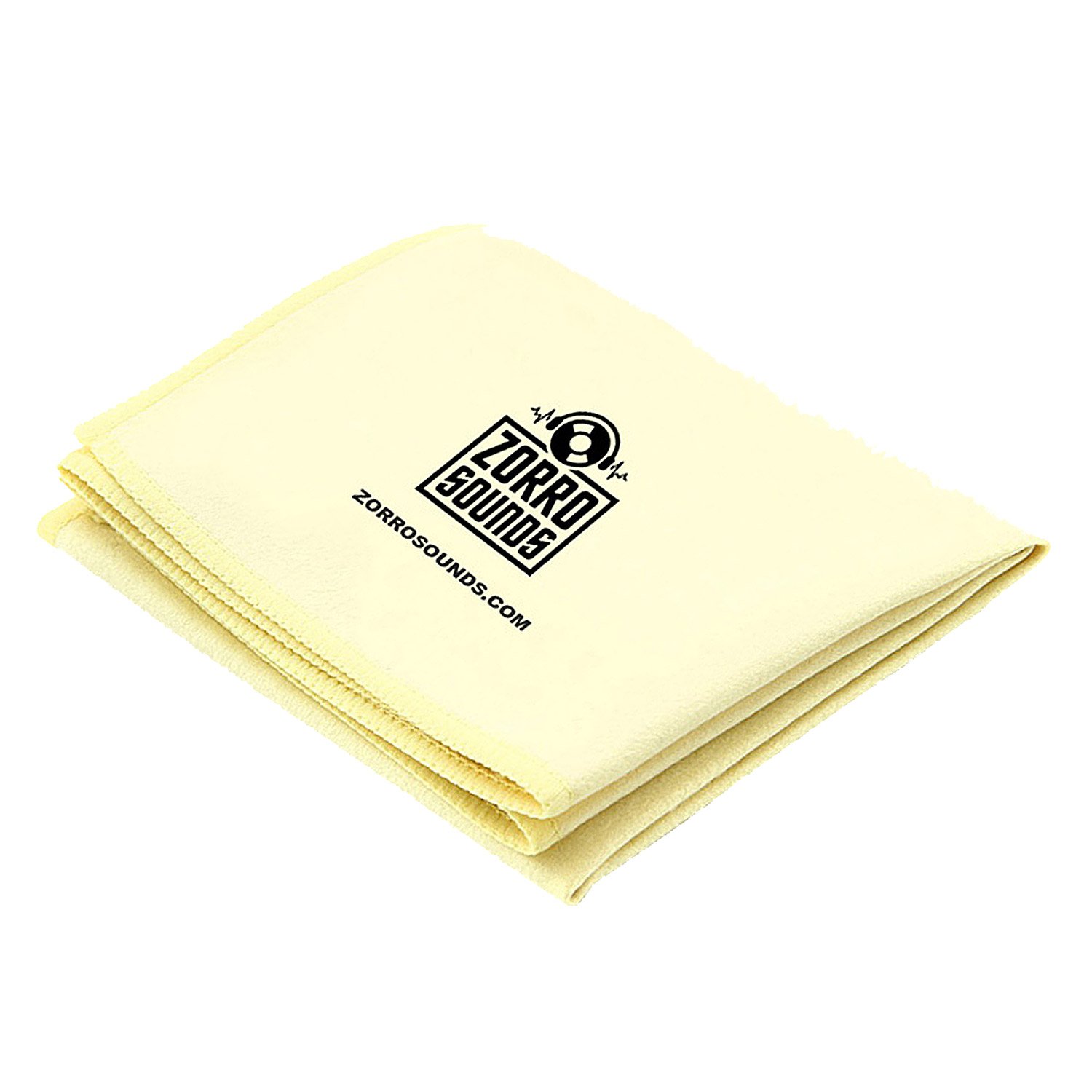 Ernie Ball Braided XLR Microphone Cable with Zorro Polishing Cleaning Cloth in Black - Pack of 2 (Black, 15 Feet) P06391