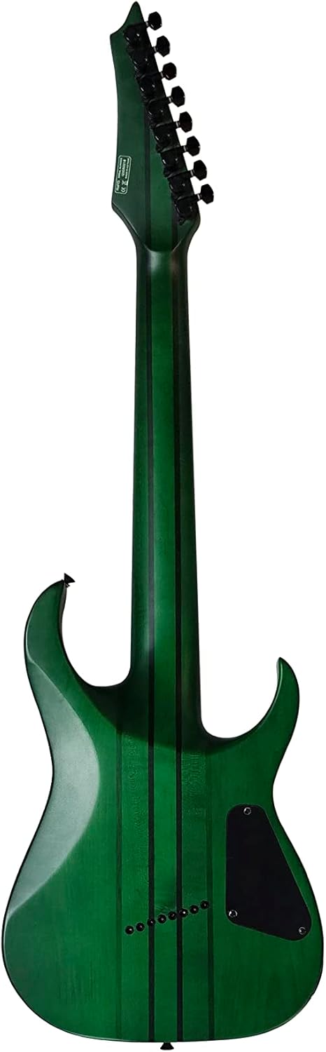 IYV-ISFF8-400 LH, Solid Body with Quilted Maple Top Electric Guitar, Green Sunburst, Left hand