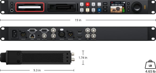Blackmagic Design HyperDeck Studio HD Pro Recorder (HYPERD/ST/DFHP)