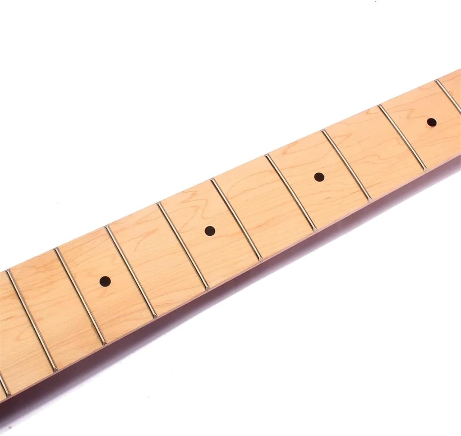 Replacement Guitar Neck 21 Frets Inlay Dots 5 Strings Electric Bass Guitar Neck Maple Wood Musical Instruments Parts Accessories