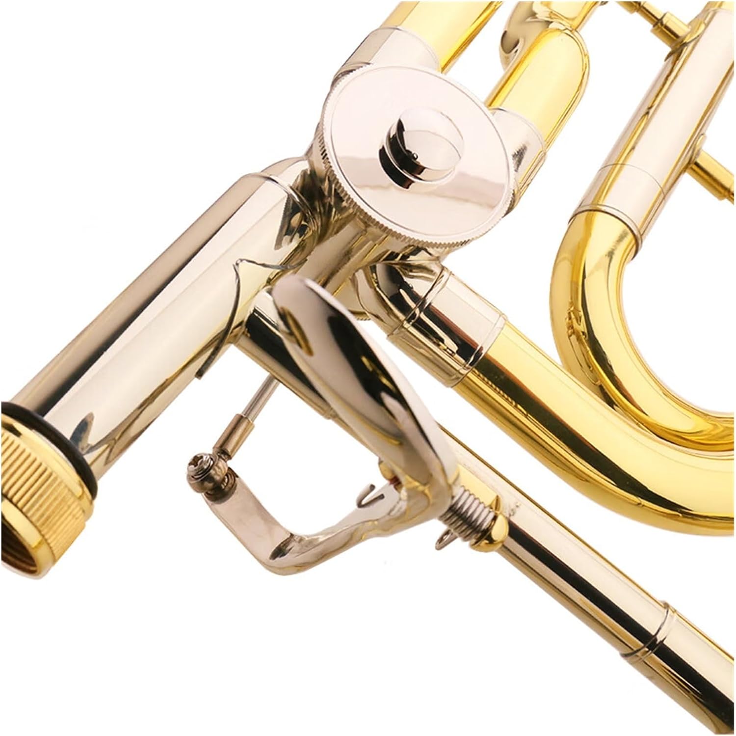 B flat trombone instrument suitable for beginners to practice playing