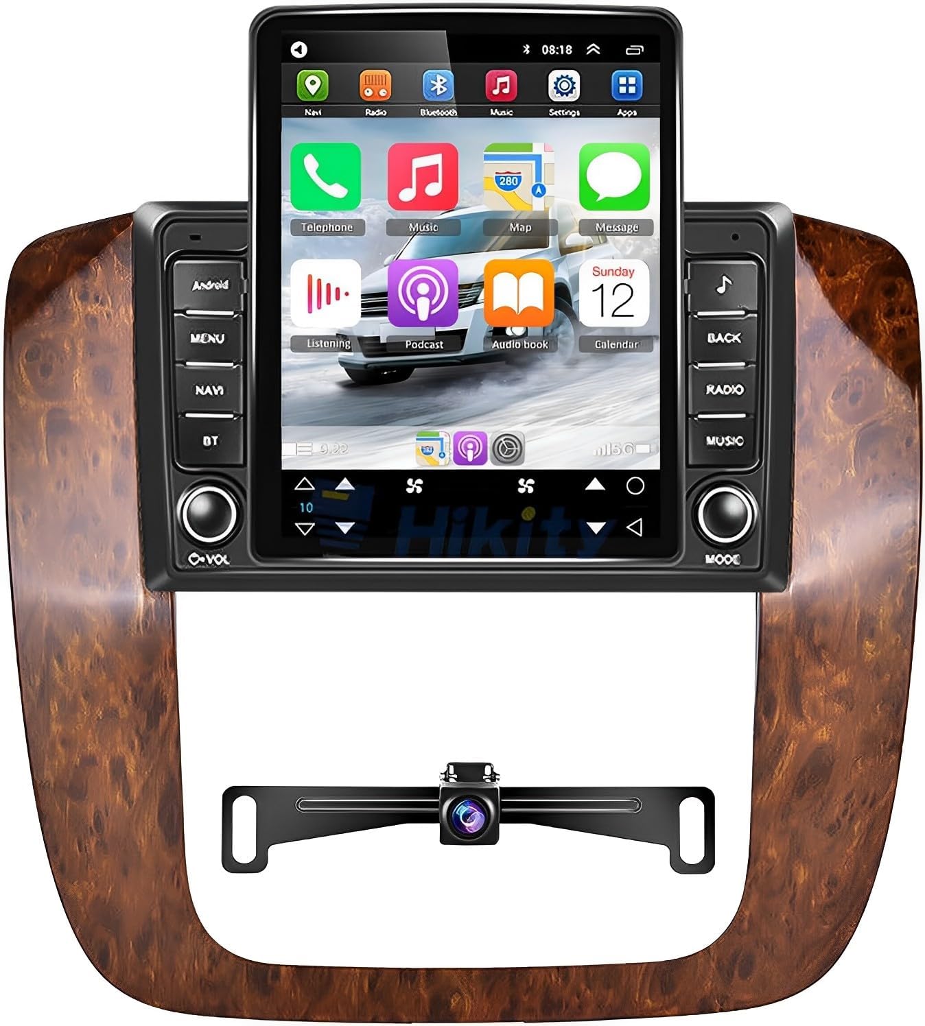 Car Stereo Radio for Chevrolet/GMC 2006-2014 Android 13 2G RAM 64G ROM 9.7 Inch Touchscreen Radio, Support for Carplay/Android Auto GPS Units & Bluetooth 5.1 AHD Backup Camera & FM SWC Mic Radio 280