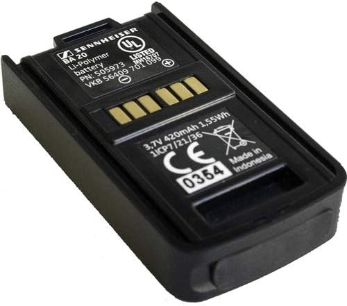 Sennheiser AVX Camera-Mountable Lavalier Pro Digital Wireless Set (MKE2 Lavalier) Bundle with SKB Waterproof Case and BA20 Recharging Battery Pack