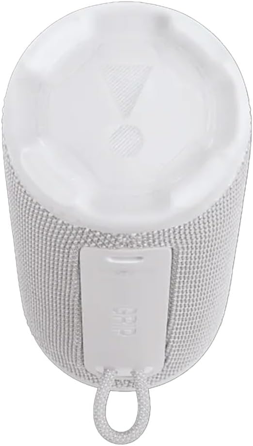 JBL Grip Compact Portable Bluetooth Speaker Bundle with gSport Case (White)