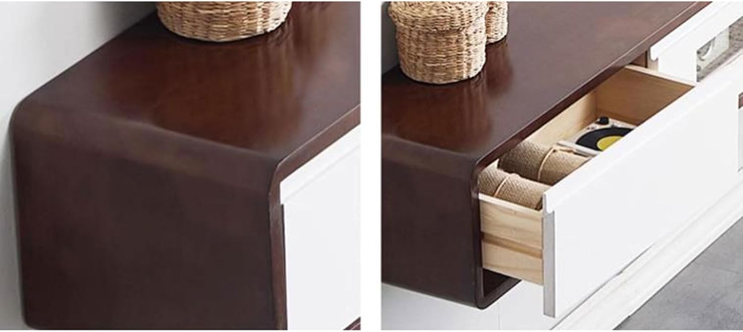 Floating TV Shelf Wall Shelf TV Cabinet Entertainment Center Storage Cabinet Book Shelf Gaming Console Wall Cabinet TV Stands Open shelf Goods Rack With drawer Wall Mount Corner Shelves TV Bracket