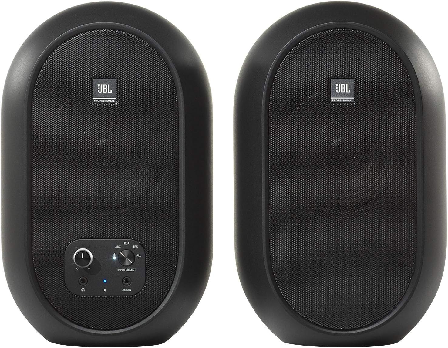 Audiosavings Bundle: (2) JBL 104SET-BT Studio Monitors,(1) PRO-M50 Studio Headphones,(1) RCM03 Condenser Microphone, (2) Bookshelf Speaker,(1) Mic Stand,(1) Isolation Pads,1/4