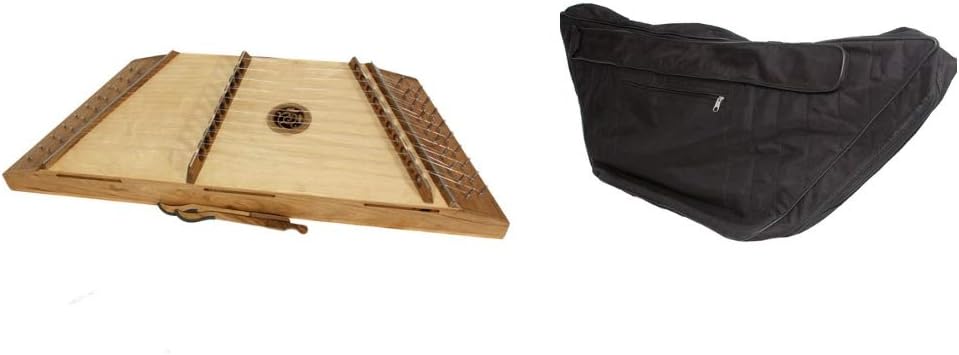 Includes: Roosebeck Single Strung 10/9 Hammer Dulcimer W/Hammers – Walnut + Roosebeck Gig Bag Soft Case For 10/9 Hammered Dulcimer