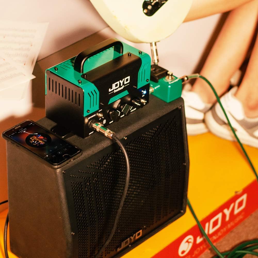 JOYO Atomic BanTamp Series Mini Amp Head 20W Hybrid Tube 2-Channel Guitar Amplifier with Bluetooth (No Sound, Need Extra Speaker)