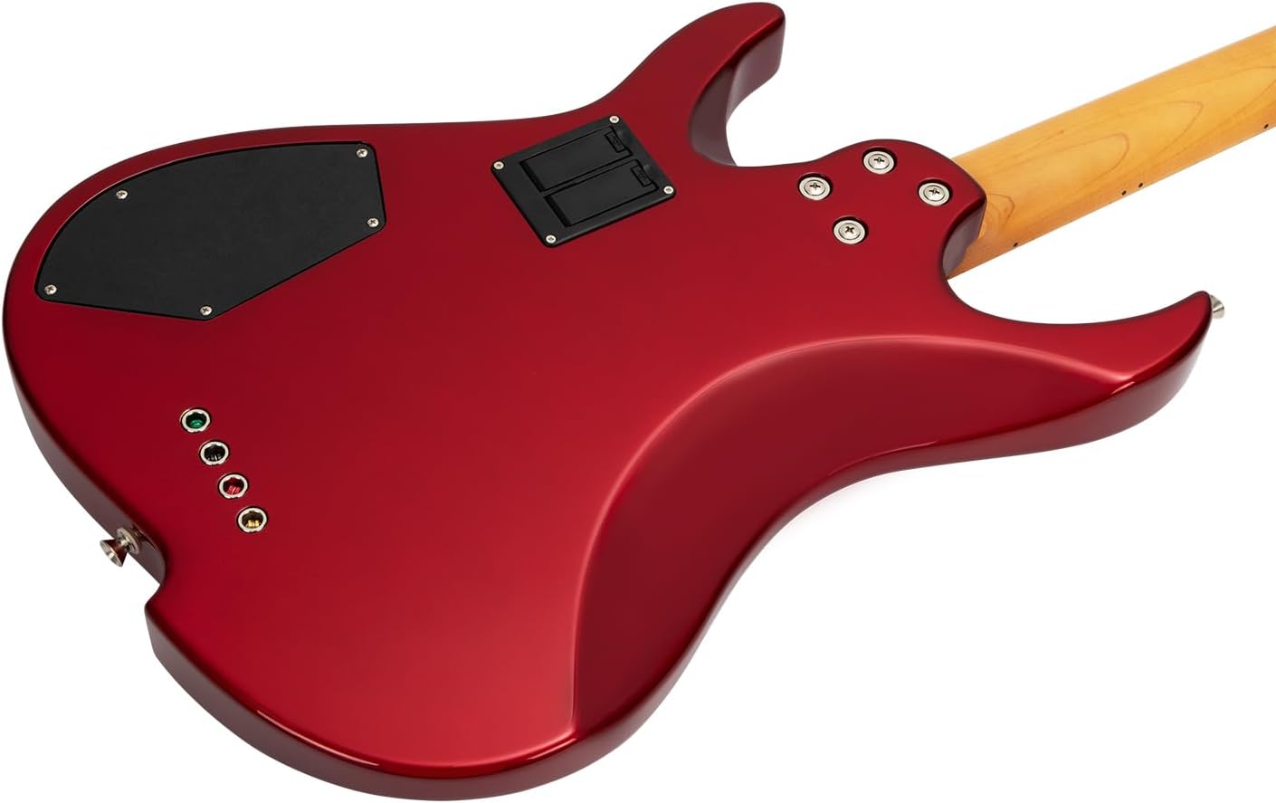 Vola Electric Bass ZVA 4P MF Bass Candy Apple Red Gloss Handmade in Japan MIJ Gotoh Bridge Gotoh Tuner 4 Strings Modern C Neck For All Levels