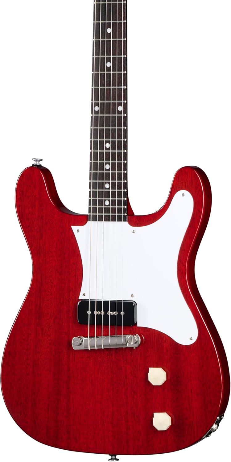 Epiphone USA Coronet 1 P90 Pickup, Vintage Cherry with Case