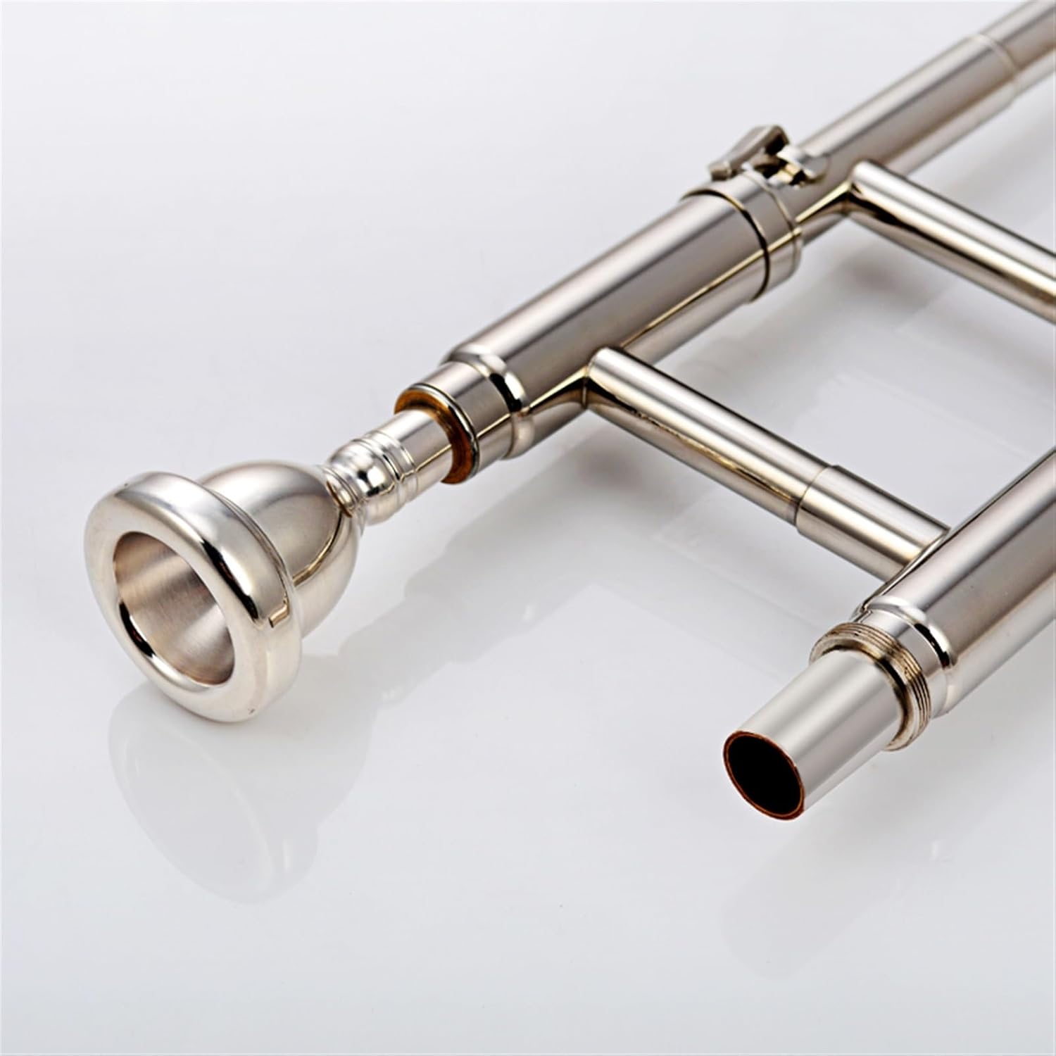 Professionals euphonium B-flat Brass For Wind Band Stage Performance, Adult Grading Test Silver