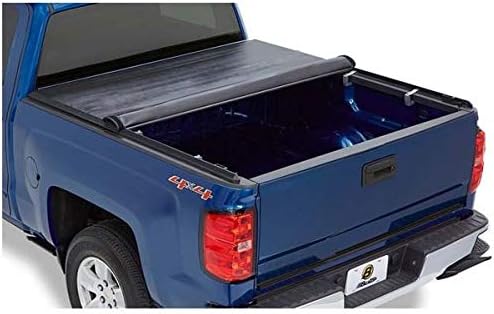 Bestop 19170-01 EZ-Roll Tonneau Cover for 2004-2018 Nissan Titan King Cab (w/ and w/o utility rails), 6.5' bed