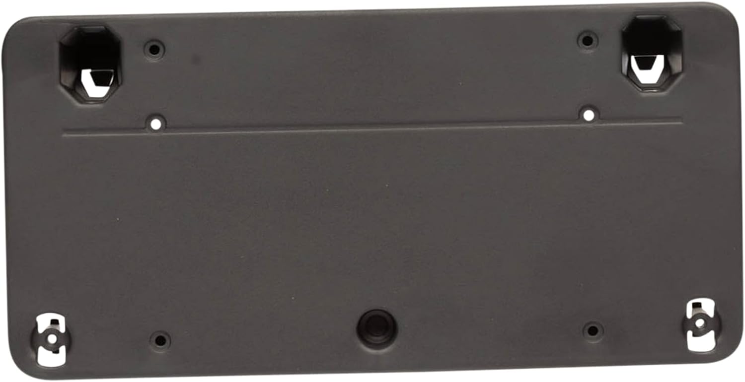 TRQ Front License Plate Bracket Black Compatible with 2020-2022 Mercedes-Benz GLE350 GLE450 MB1068167