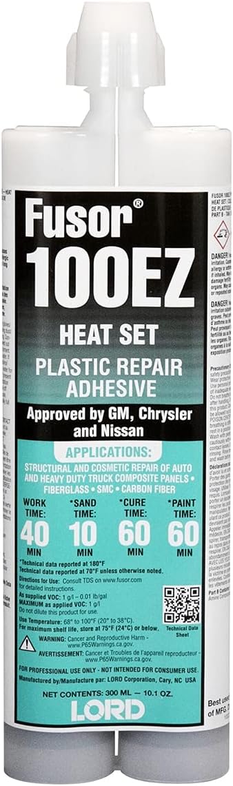 Lord Fusor 100 EZ Plastic Repair Adhesive 7.1oz