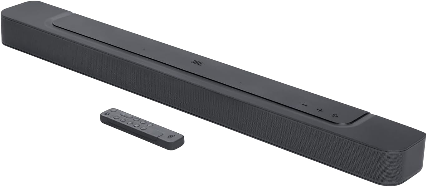 JBL Bar 300: 5.0-Channel Compact All-in-one soundbar with MultiBeam™ and Dolby Atmos®, Black