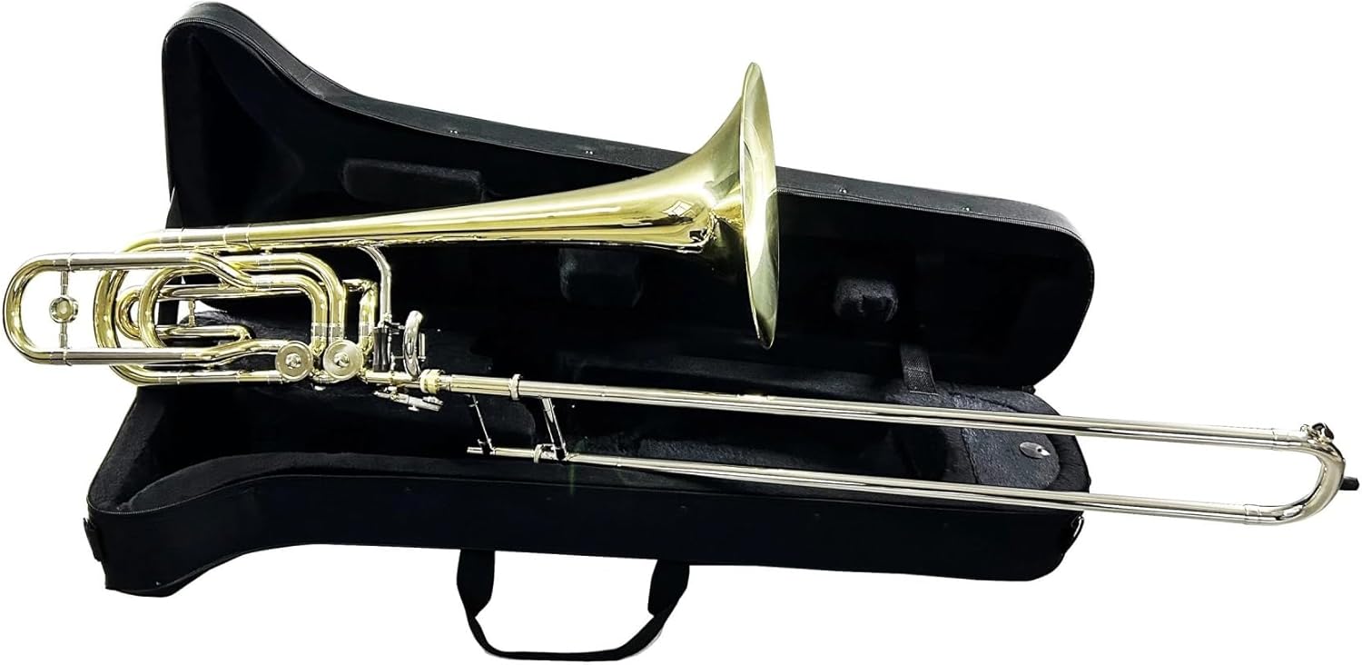 Professionals euphonium Musical Instrument Bb/F/Eb/G Bass Trombone Gold Brass Body