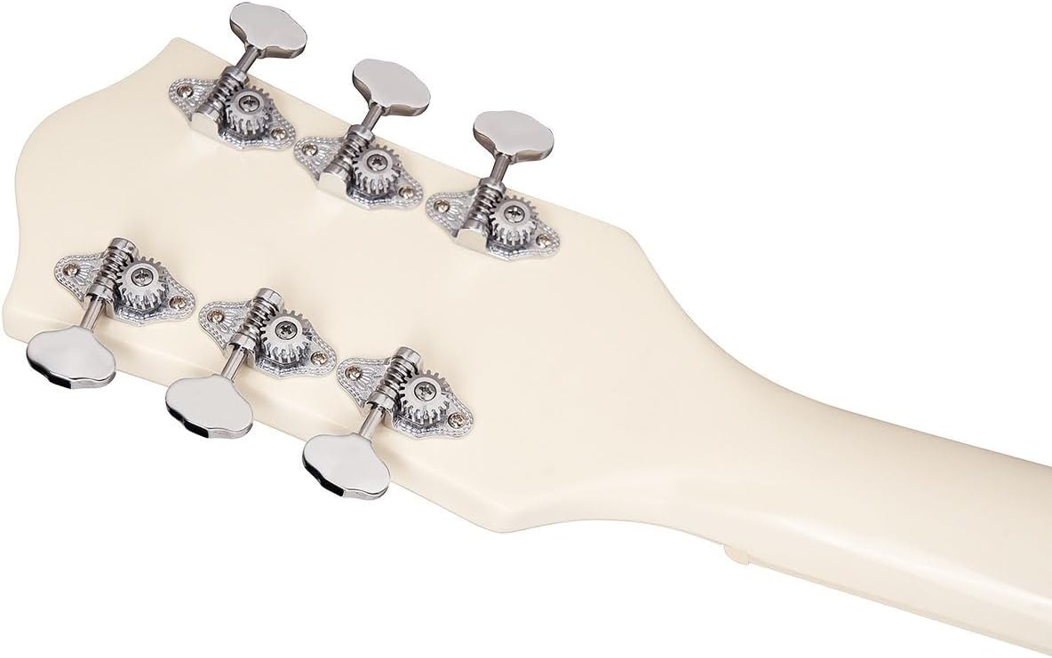 Gretsch G5410T Limited Edition Electromatic Tri-Five Hollowbody Electric Guitar - Fiesta Red on Vintage White