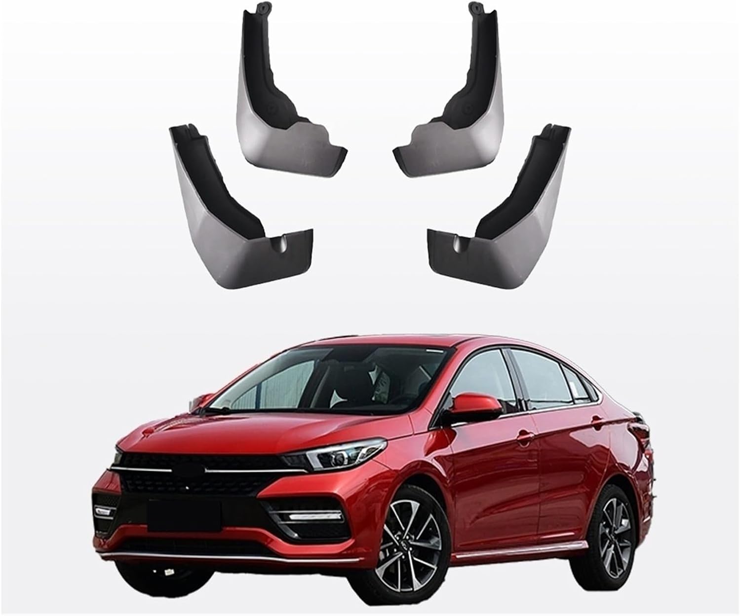 Mudflaps Splash Guards Mudguards Mud Flaps Fender Car Accessories Compatible for Chery Arrizo GX 2018-2025 2024 2023 2022 2021 2020 2019