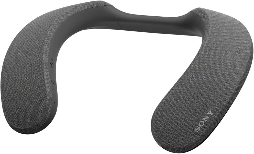 Sony SRS-NS7 Wireless Neckband Speaker with Bluetooth and Built-in Microphone (Renewed)