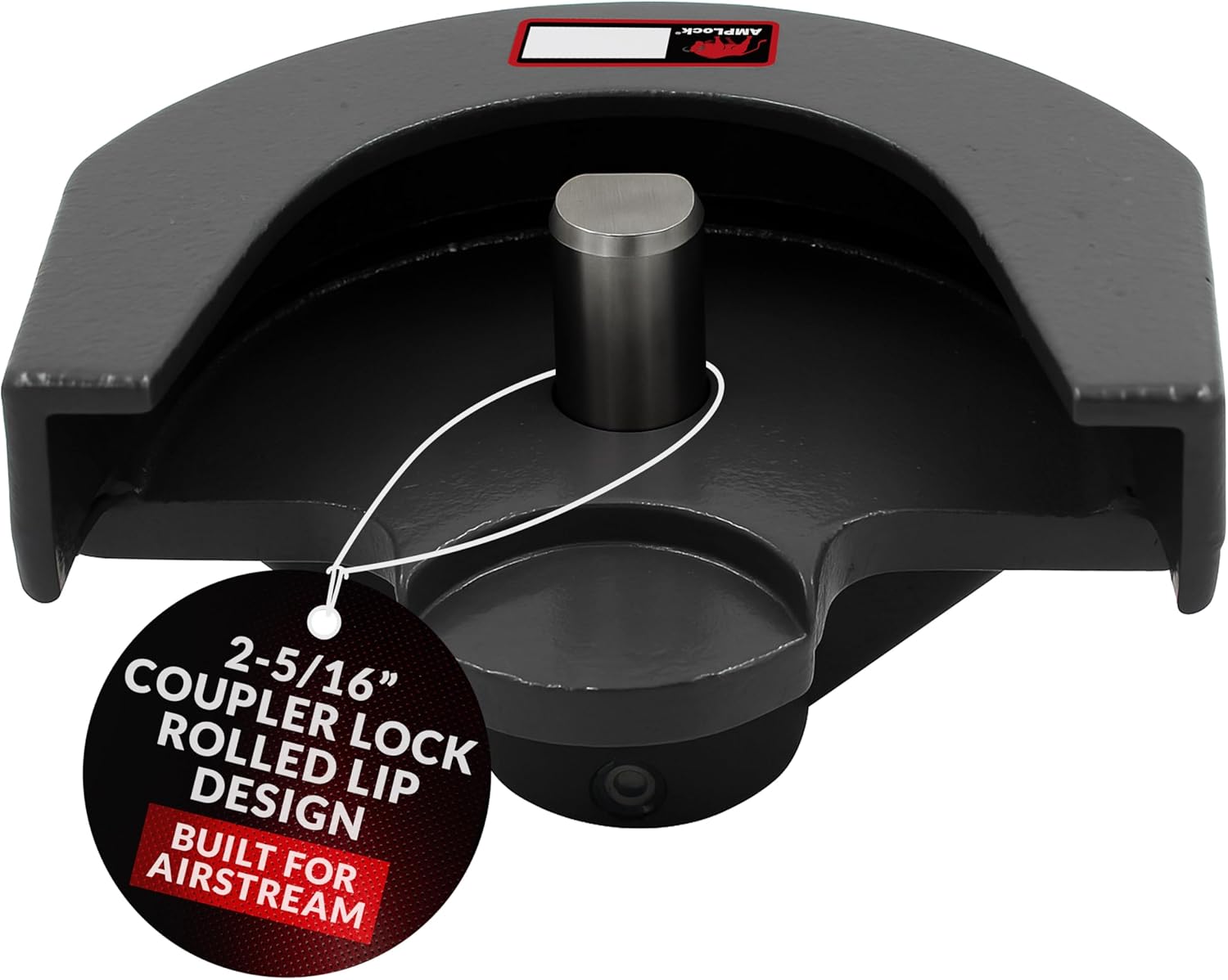 AMPLock - U-TLS2516G Ball Travel Hitch Coupler Lock - 2-5/16