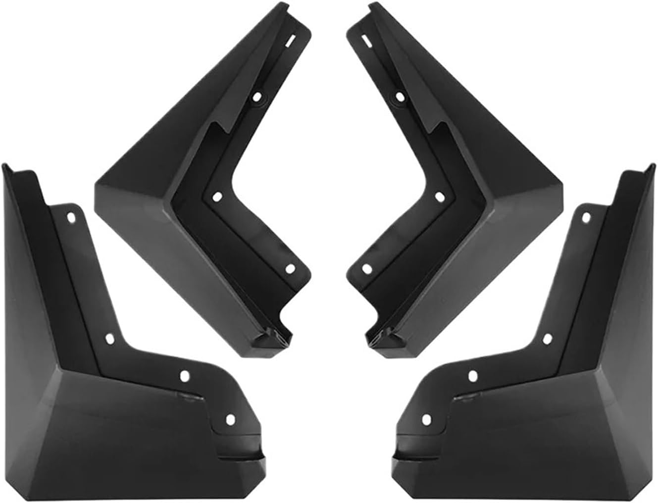 MudFlaps Splash Guards Compatible For Tesla Cybertruck 2023 2024 Accessories Pickup Splash Fender Protection Wheels Fender Car Accessories