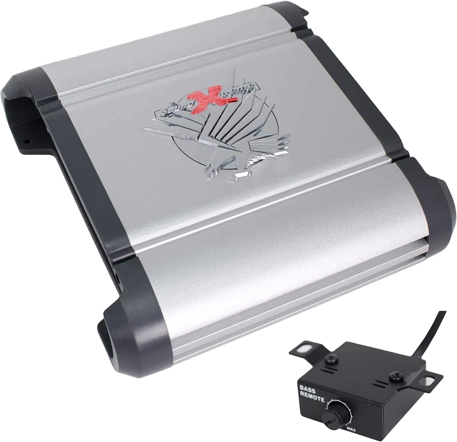 Audio System ST1000.2 Stereo Car Amplifier - 2000 Watt Amp, 2/4 Ohm Stable, Class A/B, Mosfet Power Supply, Remote Subwoofer Control, Subwoofer Amplifier