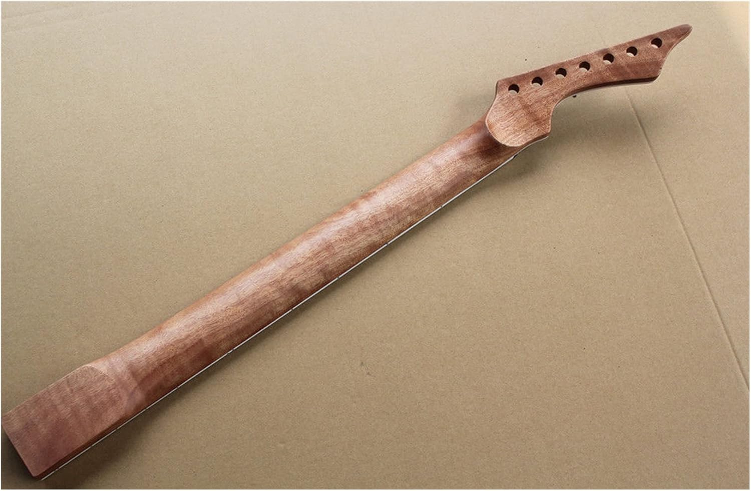 Unfinished 7 Strings Mahogany Electric Guitar Neck 24 Frets Rosewood Fretboard Guitar ​Neck Replacement