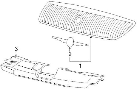 Mopar Performance 68031754AA Grille