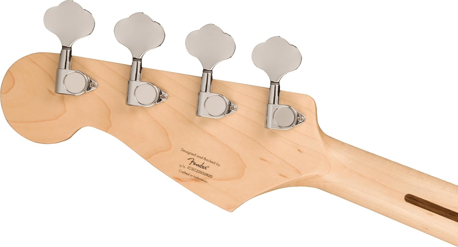 Squier Squier Sonic Bronco Bass, Black, Laurel Fingerboard