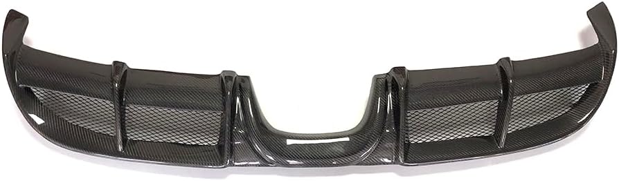 Rear Diffuser for Porsche 718 Boxster Cayman 2016-2020 Carbon Fiber Spoiler Rear Bumper Lip Car Accessories Durable Exterior Body Kit Styling Accessory Rear Bumper Lip Splitter Spoiler
