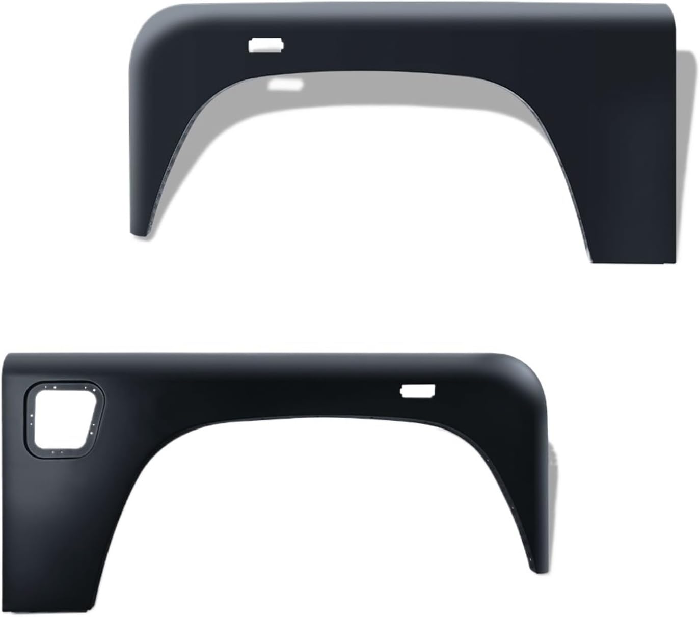Car Fender Cover Accessories, Compatible for Land Rover Defender, Aluminum Alloy Front Fender Guard