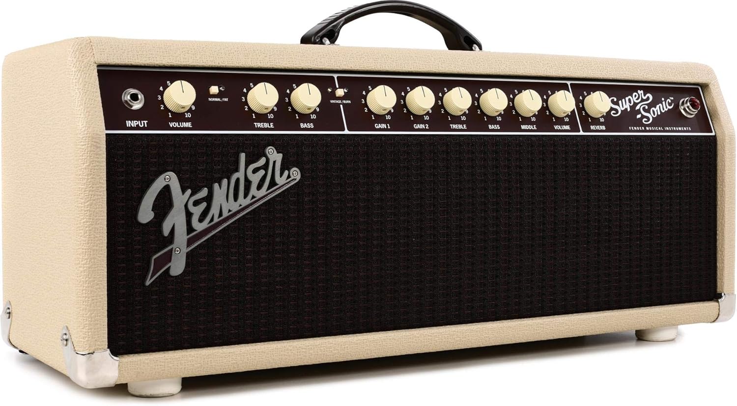 Fender Super-Sonic 22 22-Watt Guitar Amplifier Head - Blonde