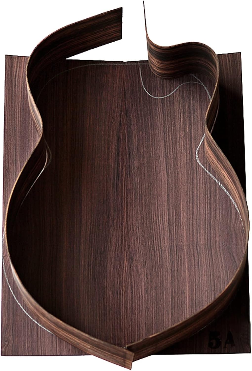43 Inch 42 Inch Full Single Folk Guitar Accessories Making Material Set Combination Rosewood Guitar Unfinished Guitar Body (Color : 4)
