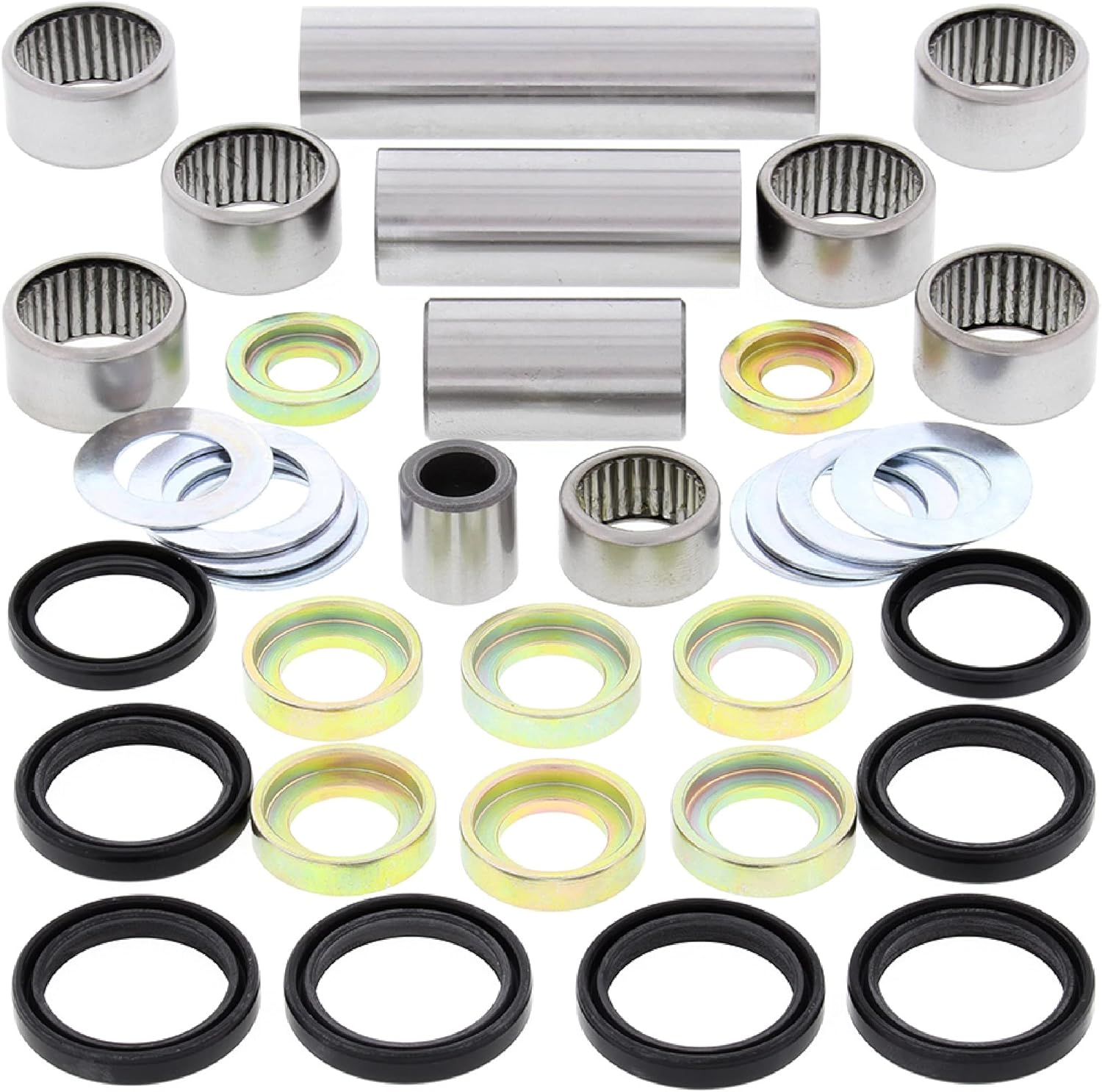 All Balls Racing Linkage Bearing - Seal Kit Compatible with/Replacement for Suzuki Rmz250 13-16, Rmz450 13-16 27-1181