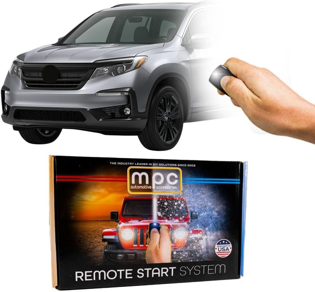 MPC Remote Start Compatible with Honda Pilot 2016-2022 - Push-to-Start - Plugin T-Harness - Premier USA Tech Support